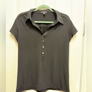 Alfani Black Button Down Shirt